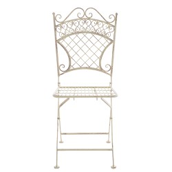 Taitettavat antiikkipatinoidut puutarhatuolit adelar-mallissa, 2 kpl setti