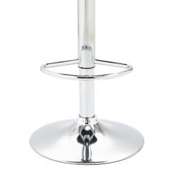 Braga samettinen baarituoli säädettävällä korkeudella ja metallirungolla