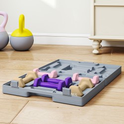 Käsipainosetti teräs 6 kpl kantolaukulla 1 kg 1,5 kg 2 kg