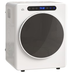Kompakti kuivausrumpu 3 kg 1000 W 40 60 C seinäasennettava valkoinen