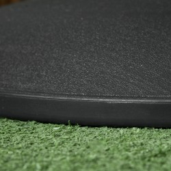 Aurinkovarjon jalusta 20 kg, pyöreä betonipohja, teräsputki, halkaisija Ø 49 cm, varren koko Ø 35/38/48 mm, parvekkeelle