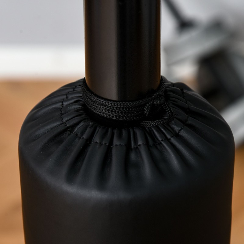 Vapaasti seisova nyrkkeilyteline 3-in-1 kahdella nopeuspallolla, refleksivarrella ja imukuppijalustalla, säädettävä 160–230 cm