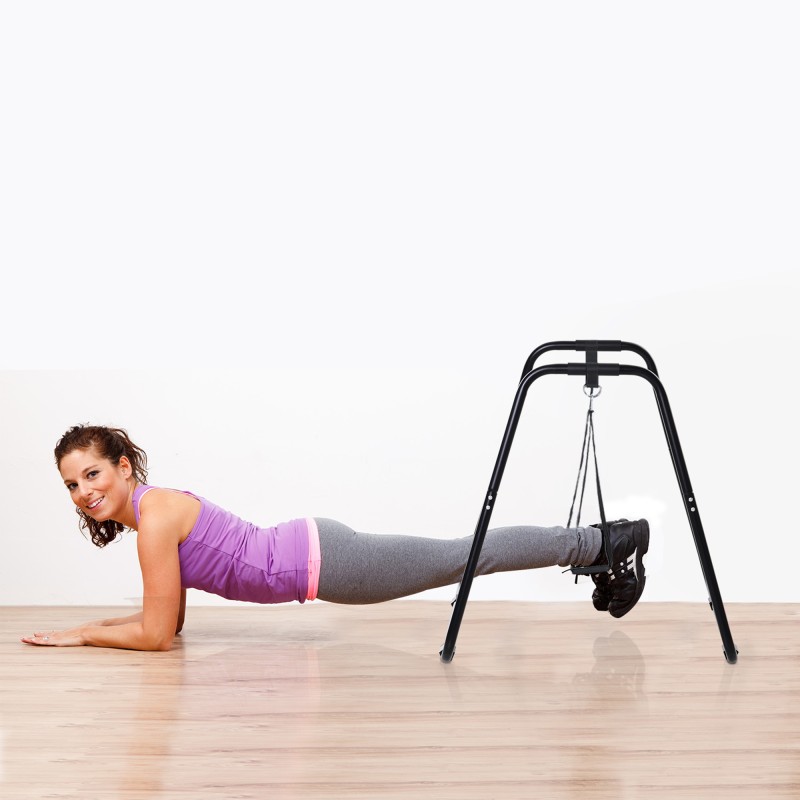 Dip-teline kotikuntoiluun, teräs, max 120 kg, musta, 90 x 81 x 92,5 cm