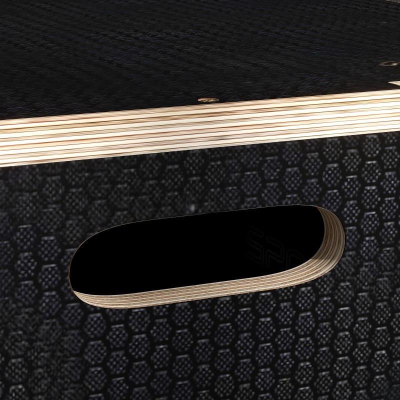 Hyppylaatikko plyo box funktionaaliseen harjoitteluun, pyökki 76x61x51 cm, musta, max 120 kg