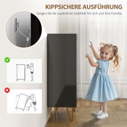 Kenkäkaappi 2-ovinen, 5 hyllyä joista 3 säädettävää, lastulevy ja teräsjalat, 72 x 31,5 x 95 cm, musta