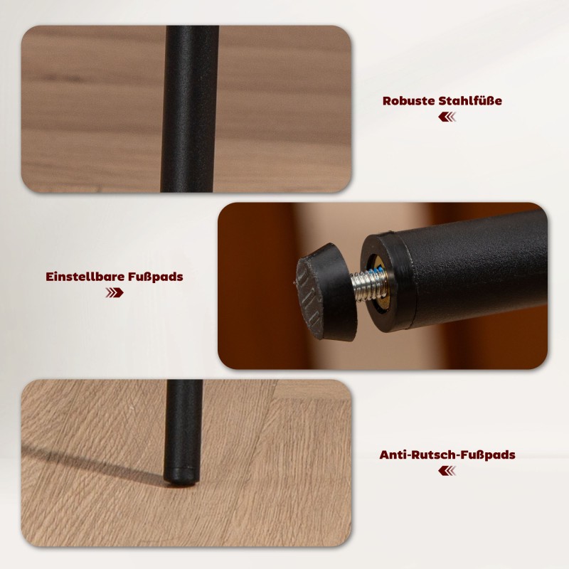 Ruokapöydän tuoli vakosamettia, kulhomallinen istuin, metallijalat, beige