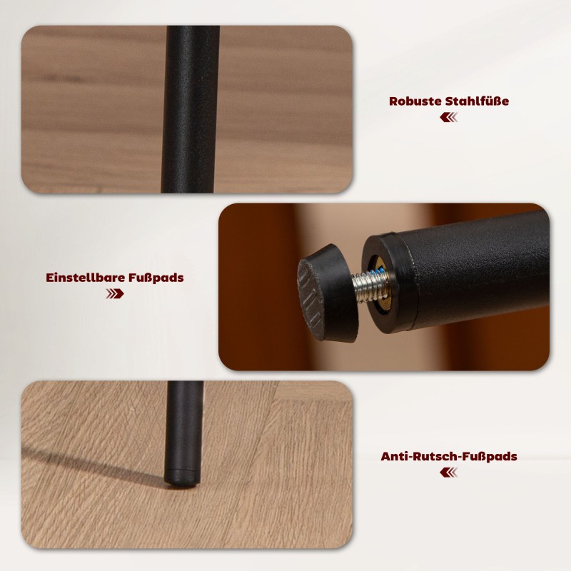 Ruokapöydän tuoli vakosamettiverhoilulla, ammemallinen istuin, metallijalat, harmaa