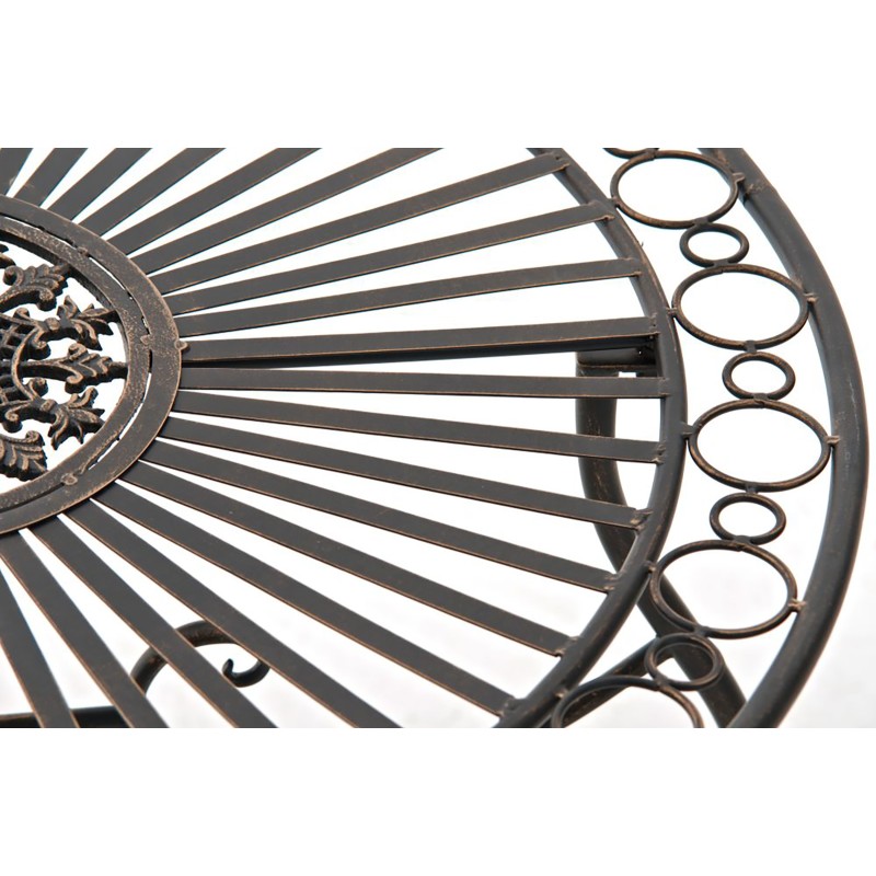 Nostalginen Indra-pöytä terassille ja puutarhaan antiikkipatinalla