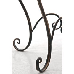 Nostalginen Indra-pöytä terassille ja puutarhaan antiikkipatinalla