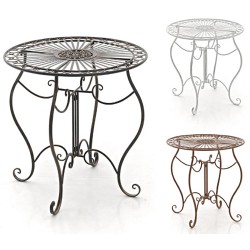 Nostalginen Indra-pöytä terassille ja puutarhaan antiikkipatinalla