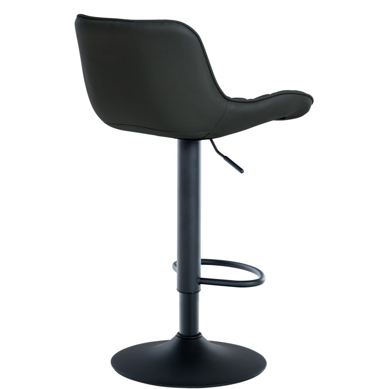 Minosa tyylikäs baarijakkara korkealla selkänojalla ja säädettävällä korkeudella