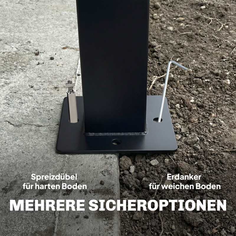 Pihapaviljonki terassille 3 x 3,6 m, metallirunko, hyttysverkot, vedenpitävä katos, musta/kerma