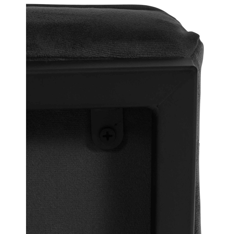 Ylellinen samettinen nojatuoli metallijalustalla - mukava ja tyylikäs