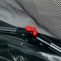 Taittuva koirankuljetuslaatikko koirille 30 kg asti, Oxford-kangas 90x64x64 cm, armeijanvihreä