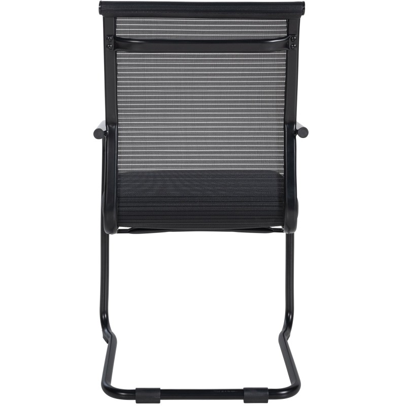 Moderni ja mukava keinutuoli kangasverhoilulla ja metallirungolla