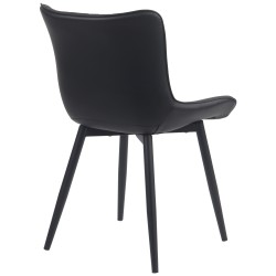 Brady-tuoli sametti tai keinonahka moderni mukava ruokailutuoli