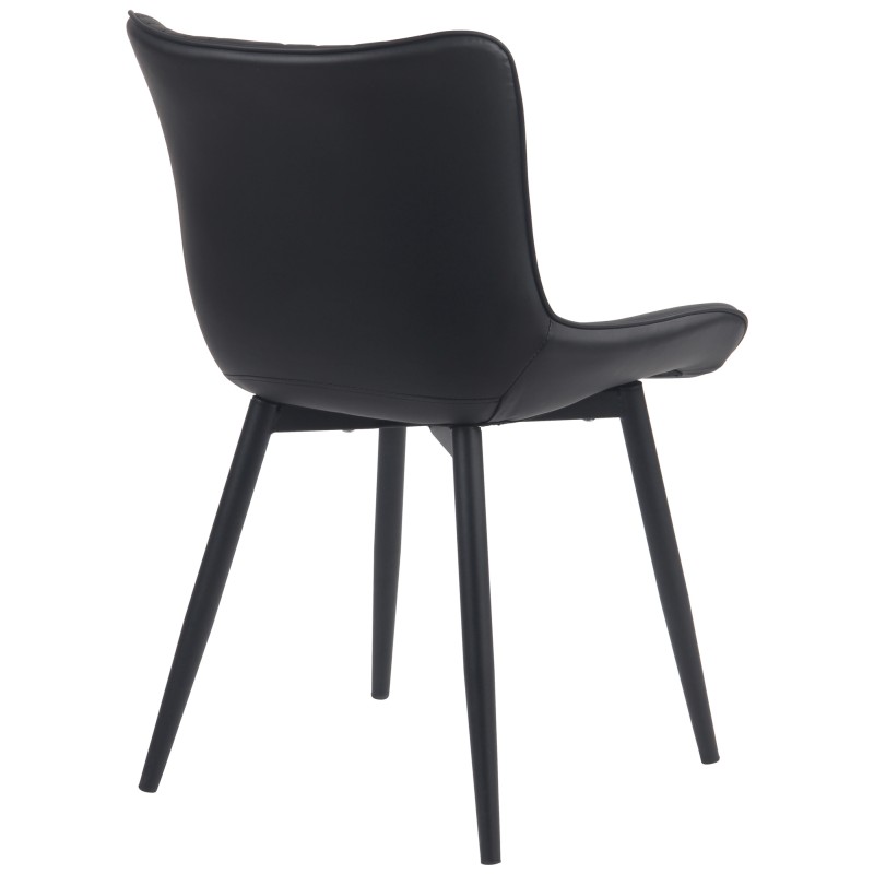 Brady-tuoli sametti tai keinonahka moderni mukava ruokailutuoli