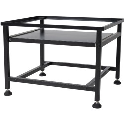 Korotettu jalusta pesukoneelle ja kodinkoneille säilytystilalla ja korkeussäädöllä