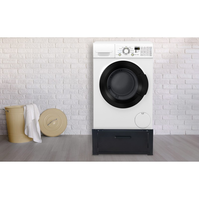 Pesukoneen alusta laatikolla, 31,5 cm korkea, 150 kg kantavuus