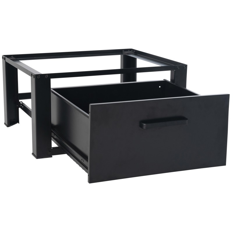 Pesukoneen alusta laatikolla, 31,5 cm korkea, 150 kg kantavuus