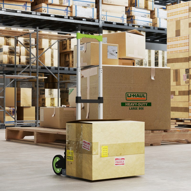 Taitettava alumiininen kuljetusvaunu / nokkakärry teleskooppikahvalla 70 kg hopea-musta-vihreä