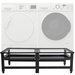 Tampa kaksoispesukonealusta säädettävä metallinen koroke laatikolla 400kg