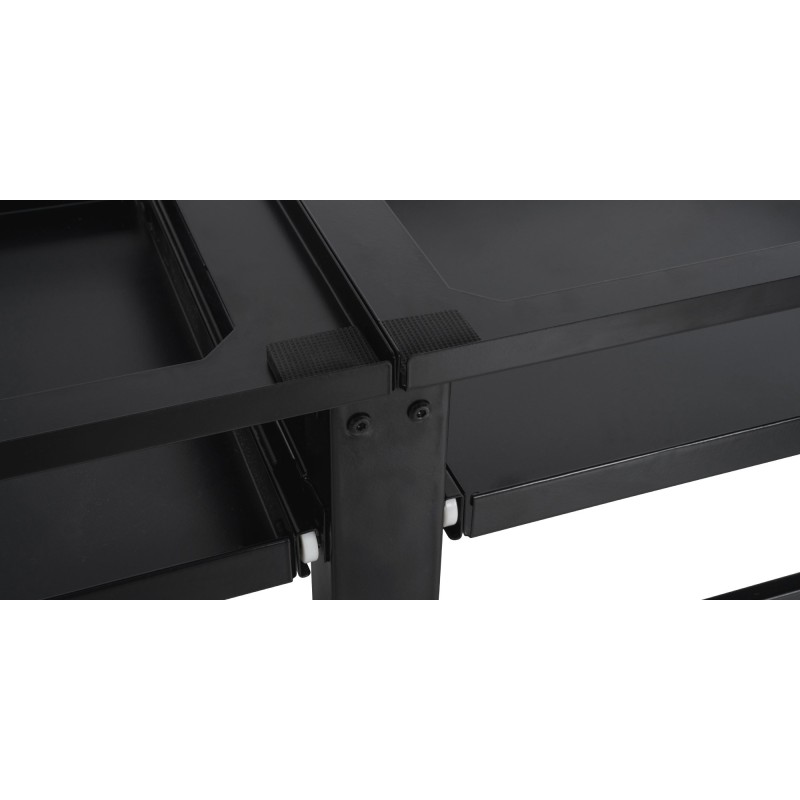 Tampa kaksoispesukonealusta säädettävä metallinen koroke laatikolla 400kg