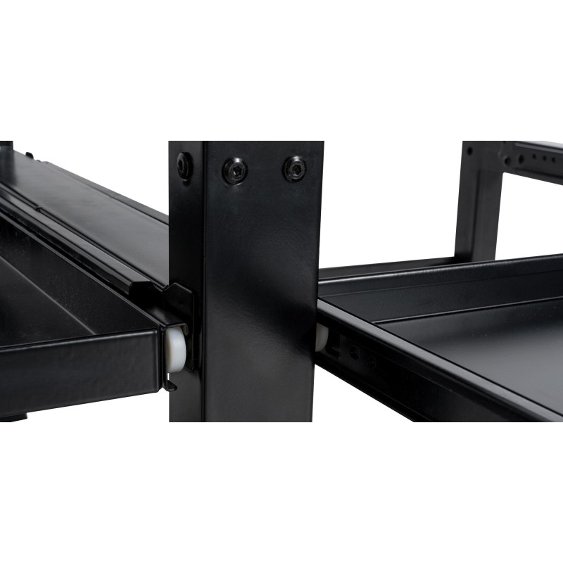 Tampa kaksoispesukonealusta säädettävä metallinen koroke laatikolla 400kg