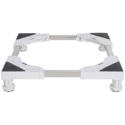 Säädettävä pesukoneen alusta 300 kg vesivaa'alla ja korkeussäädöllä