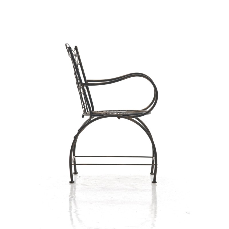 Nostalginen Sheela-tuoli puutarhaan ja terassille - käsintehty rautainen