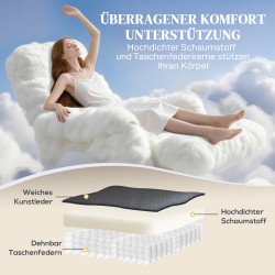 Sähkökäyttöinen lepotuoli nousemisavustimella, keinonahka, 78x98x110 cm, tummanharmaa