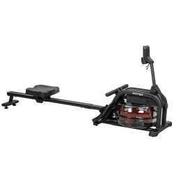 Soutulaite vesivastuksella kotiin teräsrunko 6 11 L vesisäiliö LCD näyttö max 135 kg musta