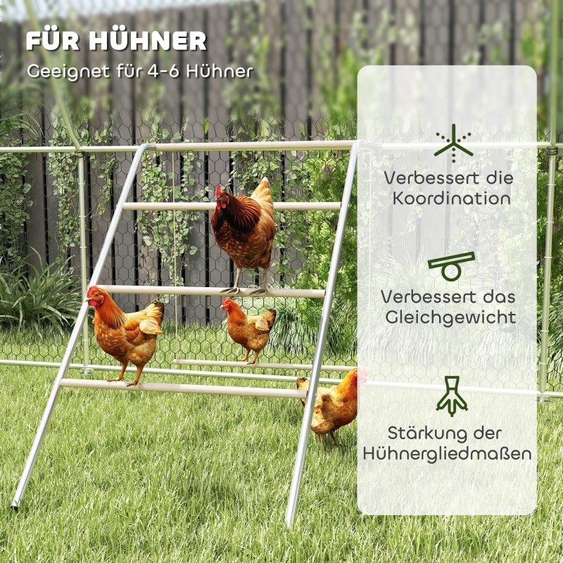 Kanaleikkiteline ulkokäyttöön, teräs ja mäntypuu, säädettävä keinu, 82 x 150 x 110 cm, hopeanharmaa