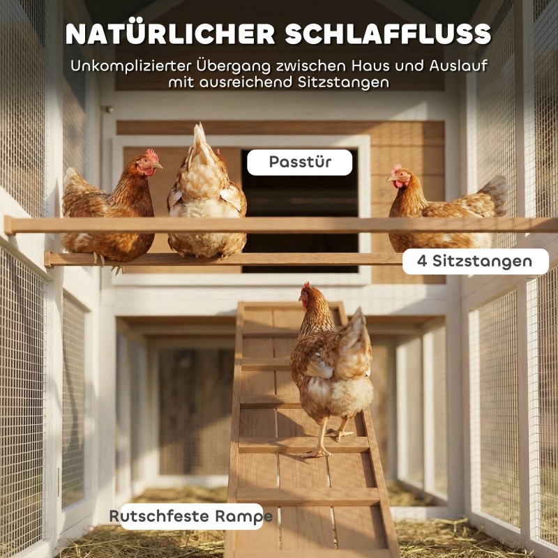 Kanala ulkokäyttöön 4 kanalle kuusenpuu bitumikatto ulkotarhalla 200 x 104 x 145 cm ruskea