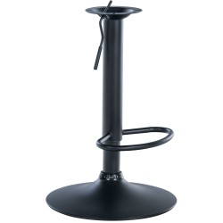 Baarijakkaran pyörivä jalusta 10x10 cm kiinnityksellä korkeussäädettävä