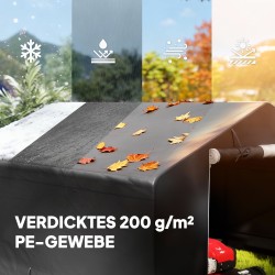 Siirrettävä säilytysteltta pyörille ja puutarhatyökaluille, metallirunko 3x3 m, tummanharmaa