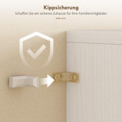 Keittiön korkea kaappi lasiovella ja laatikolla, lastulevy/MDF, 60 x 35 x 180 cm, valkoinen