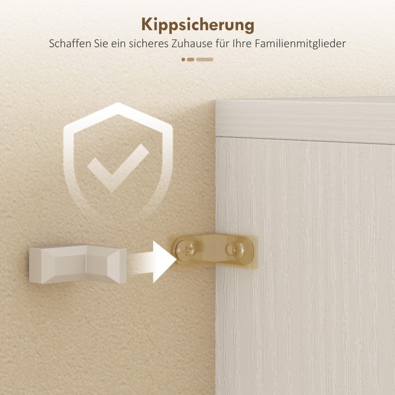 Keittiön korkea kaappi lasiovella ja laatikolla, lastulevy/MDF, 60 x 35 x 180 cm, valkoinen