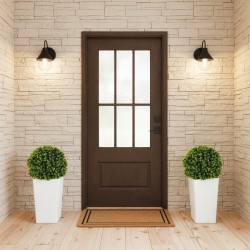 Keinotekoinen eukalyptus palloviherkasvi ruukussa 65 cm, UV-suojattu, 2 kpl, vihreä