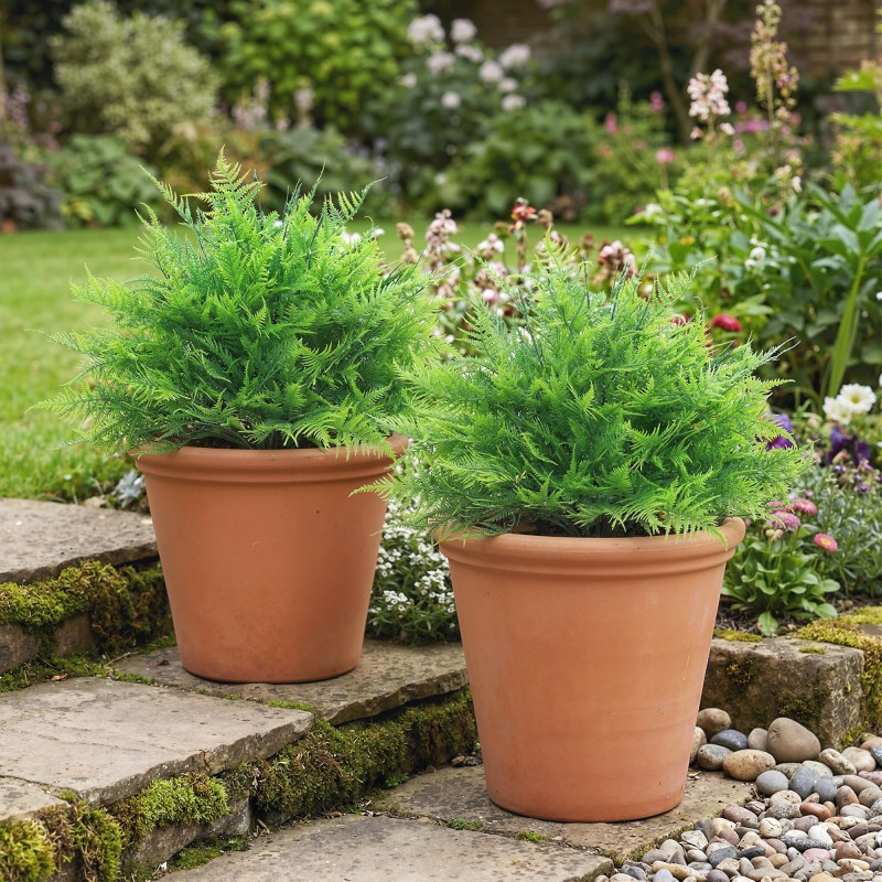 Tekokasvi bostoninsaniainen ulkokäyttöön, UV-suojattu, 60 cm, 2 kpl, vihreä