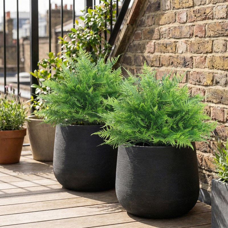 Tekokasvi bostoninsaniainen ulkokäyttöön, UV-suojattu, 60 cm, 2 kpl, vihreä