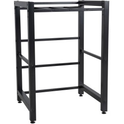 Tukeva pesukoneräkki 300 kg kuormalle, säädettävät jalat