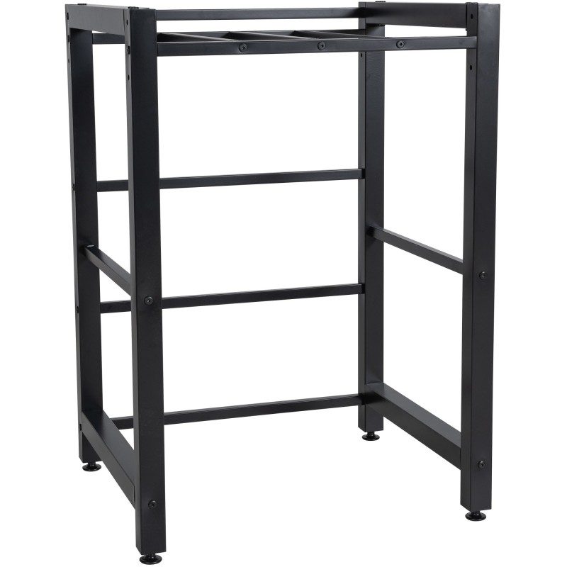 Tukeva pesukoneräkki 300 kg kuormalle, säädettävät jalat