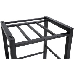 Tukeva pesukoneräkki 300 kg kuormalle, säädettävät jalat