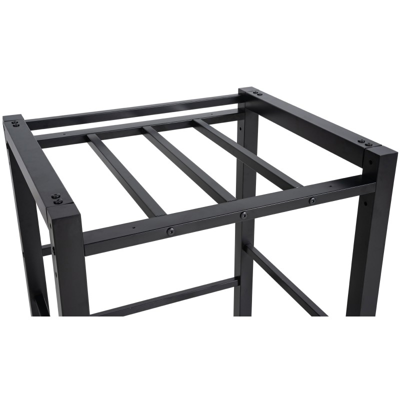 Tukeva pesukoneräkki 300 kg kuormalle, säädettävät jalat