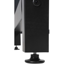 Tukeva pesukoneräkki 300 kg kuormalle, säädettävät jalat