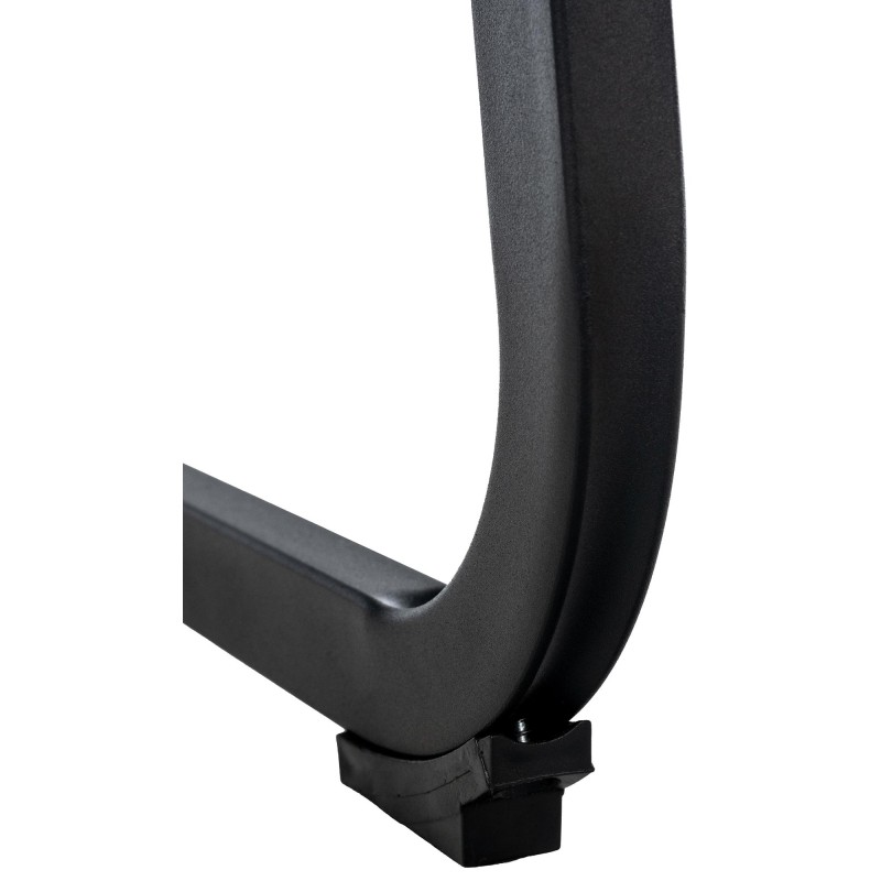 Vermont samettinen keinuva ruokapöydän tuoli metallijalustalla