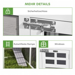 Kanala kulmamalli L-muotoinen kuusipuu 251 x 192 x 103 cm harmaa