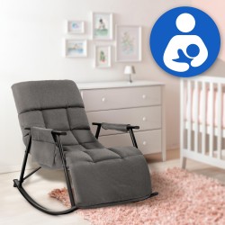 Säädettävä mukava keinutuoli rentoutumiseen ja stressin lievitykseen