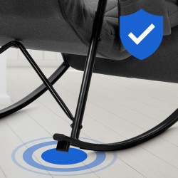 Säädettävä mukava keinutuoli rentoutumiseen ja stressin lievitykseen